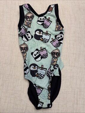 Gymgear Canada boba ice tea gymnastics leotard